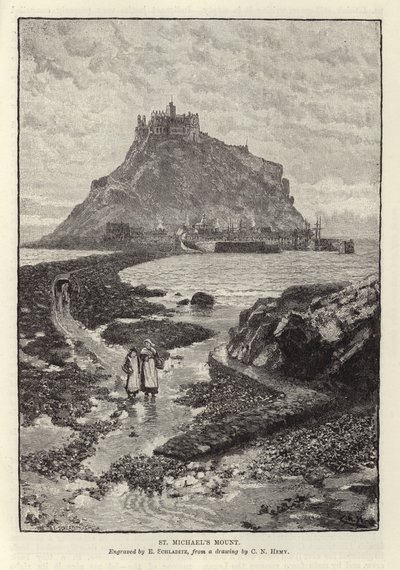 セントマイケルズマウント 作： Charles Napier Hemy