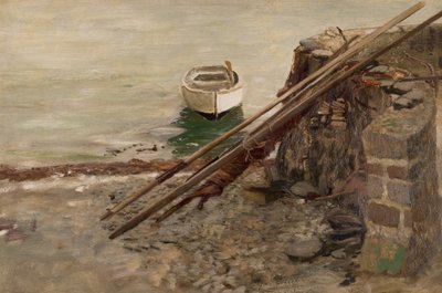 港で学ぶ 作： Charles Napier Hemy