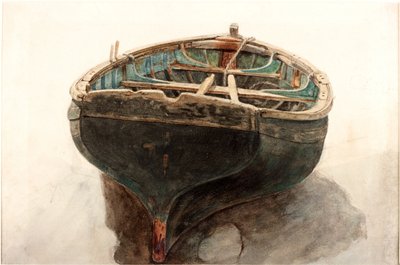 ディンギーの研究（紙に鉛筆と水彩） 作： Charles Napier Hemy