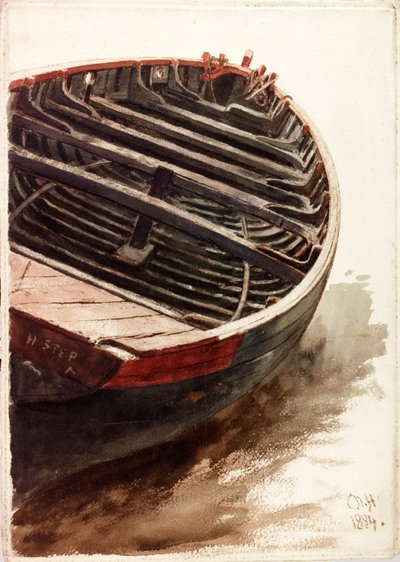 ディンギーの研究 作： Charles Napier Hemy