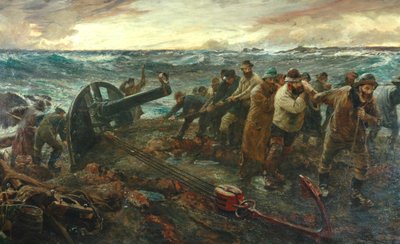 残骸、1898-1901 作： Charles Napier Hemy