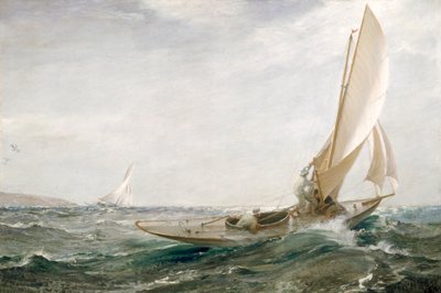 海と空を通して、1910 作： Charles Napier Hemy