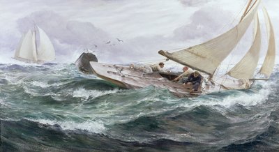 青年、1889年 作： Charles Napier Hemy