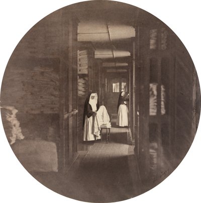 ヴァンセンヌの帝国亡命：ランジェリー、1859年。 作： Charles Nègre