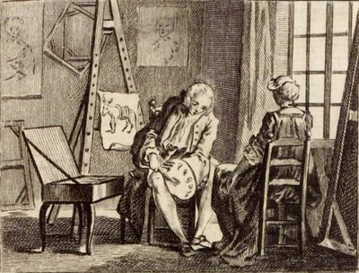 ル・バット 作： Charles Nicolas Cochin