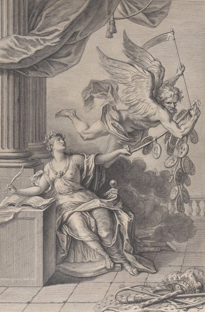時間を止める物語 時間を止める物語、1708-54。 作： Charles Nicolas Cochin