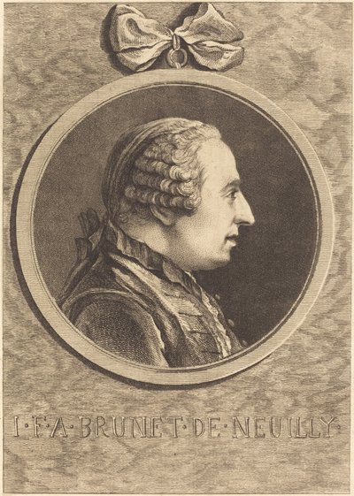 もし。 ブルネット・ド・ヌイイ 作： Charles Nicolas Cochin II
