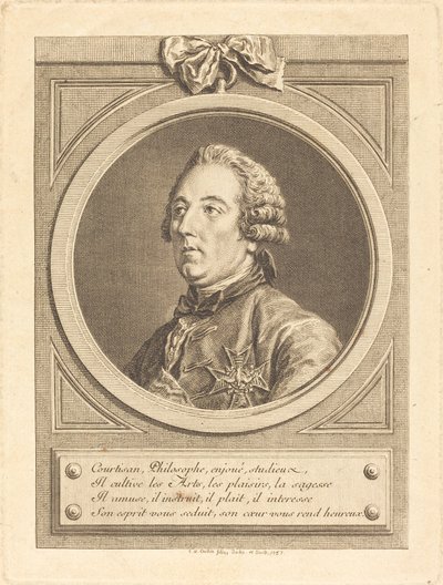 ラ・ボーム・ル・ブランのルイ・セザール 作： Charles Nicolas Cochin II