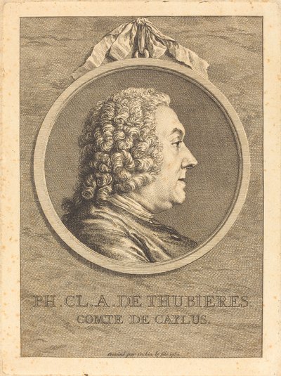 Ph.Cl.A. テュビエール伯、カイラス伯 作： Charles Nicolas Cochin II