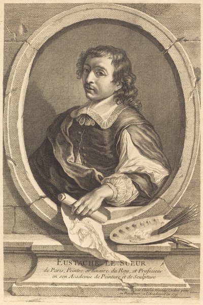 ユスターシュ・ル・シュール 作： Charles Nicolas Cochin I