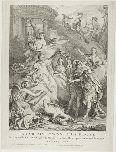 フランスと再会したロレーヌ地方 作： Charles Nicolas Cochin I