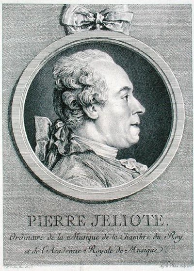 ピエール・ジェリオーテ（1713-97） オーギュスタン・ド・サン＝トーバン（1736-1807）1771年（エングレービング 作： Charles Nicolas II (after) Cochin