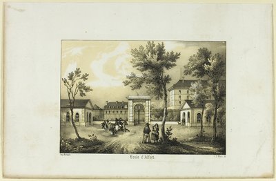 アルフォート校 作： Charles Nicolas Lemercier
