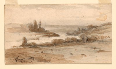 風景 作： Charles Nicolas Ransonnette