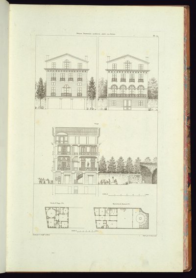 バウンドプリント（フランス） 作： Charles Nicolas Ransonnette