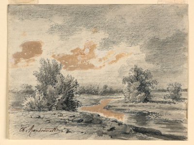 風景 作： Charles Nicolas Ransonnette