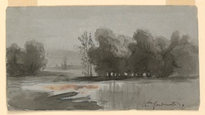 風景 作： Charles Nicolas Ransonnette
