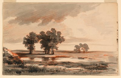 風景 作： Charles Nicolas Ransonnette