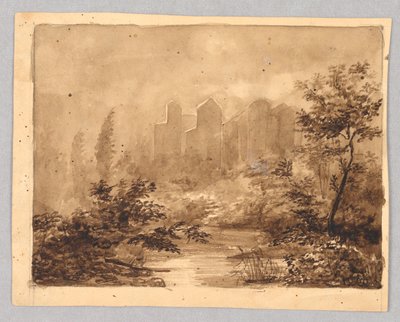 風景 作： Charles Nicolas Ransonnette