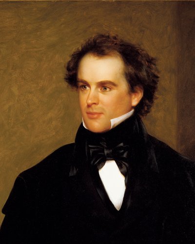 ナサニエル・ホーソーン（1804-64） 1840年 （油彩・キャンバス） 作： Charles Osgood