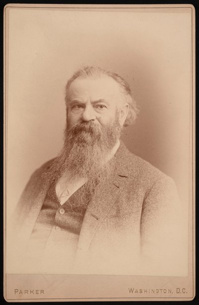 ジョン・ウェズリー・パウエルの肖像 1834-1902, 1885. 作： Charles Parker