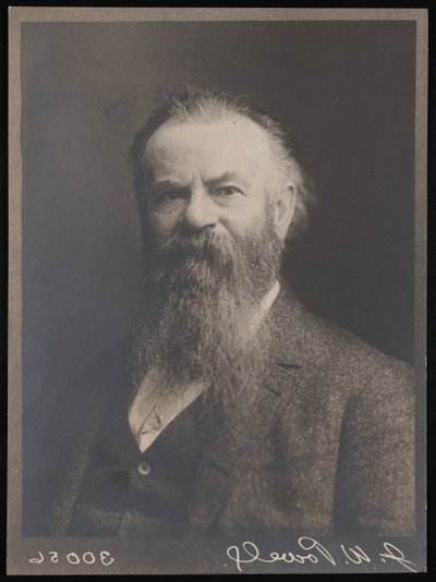 ジョン・ウェズリー・パウエルの肖像 1834-1902, 1885. 作： Charles Parker