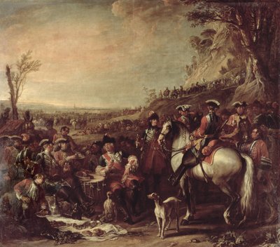 王の世帯の騎竜騎士、1737年 作： Charles Parrocel