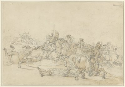 騎馬戦 作： Charles Parrocel