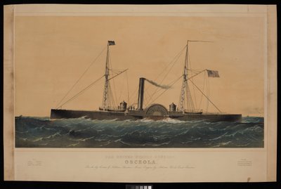 アメリカ合衆国砲艦オセオラ号... 作： Charles Parsons