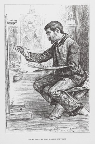  作： Charles Paul (after) Renouard