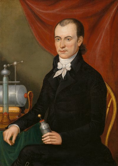 デビッド・ワイリー、c。 1801年。 作： Charles Peale Polk