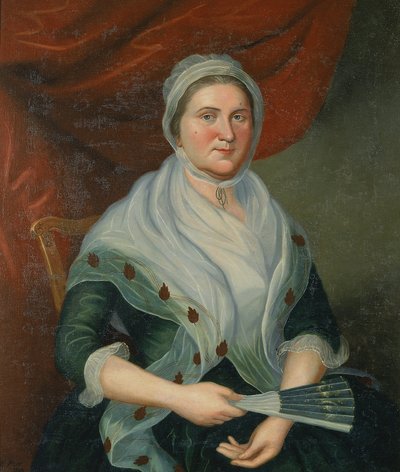 エミリー・スマイリー・スノーデン、1793年。 作： Charles Peale Polk