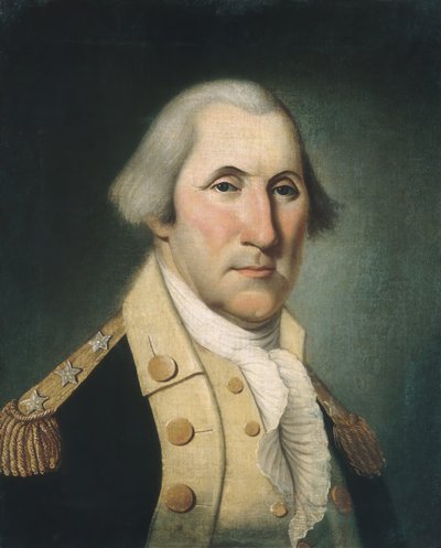 ジョージワシントン、ca。 1790年。 作： Charles Peale Polk