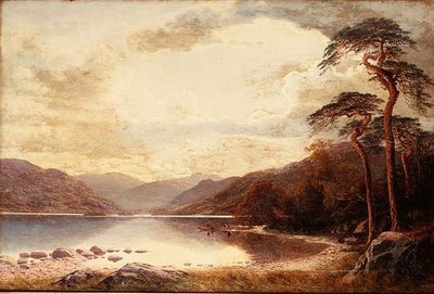 KillarneyのLower Lakeの眺め 作： Charles Pettit