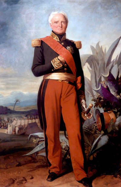 1843年にフランスのマーシャル、トーマスロバートブゴードデラピコネリー 作： Charles Philippe Lariviere