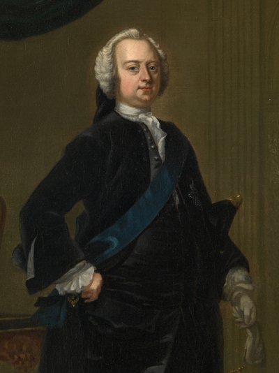 チャールズ、第2代リッチモンド公、レノックスとオービニー、1730年頃（キャンバスに油彩） 作： Charles Philips