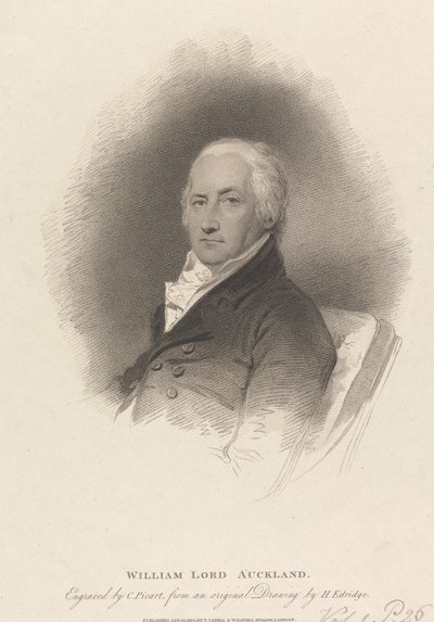 初代オークランド男爵ウィリアム・エデン 作： Charles Picart