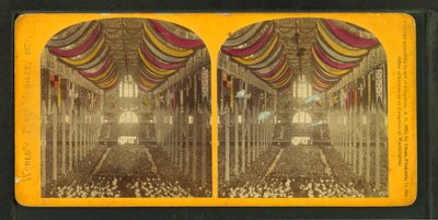 世界の平和ジュビリー、またはボストンコロシアム、1872 作： Charles Pollock