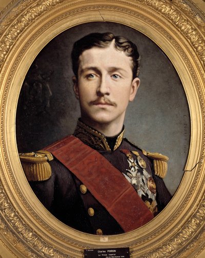 ナポレオン3世の息子、皇太子ユージン・ルイ・ナポレオン（1856〜1879）の肖像。シャルル・ポリオン作（19世紀 作： Charles Porion