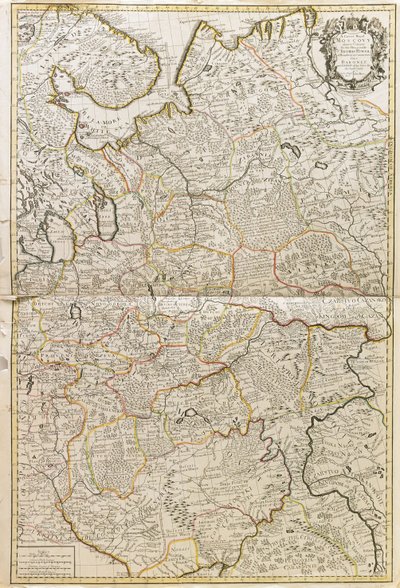 マスコビーの地図 作： Charles Price