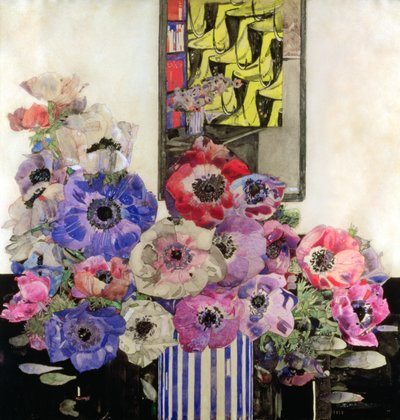 アネモネ、1915〜16年頃（紙と鉛筆） 作： Charles Rennie Mackintosh
