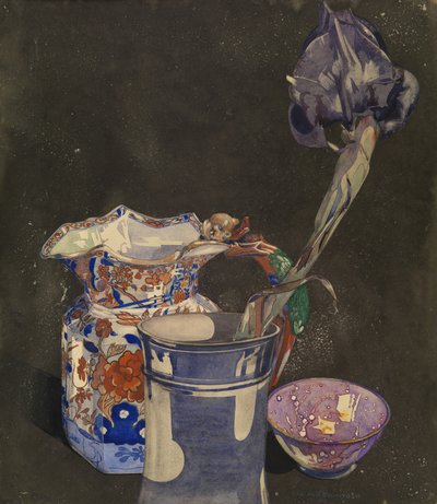 グレイアイリス 作： Charles Rennie Mackintosh
