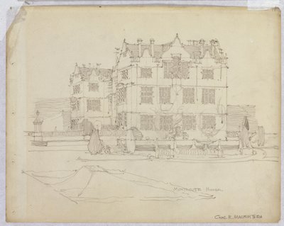 モンタキュートハウス、サマセット 作： Charles Rennie Mackintosh