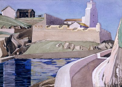 灯台、1927年（紙に鉛筆でトイレ） 作： Charles Rennie Mackintosh