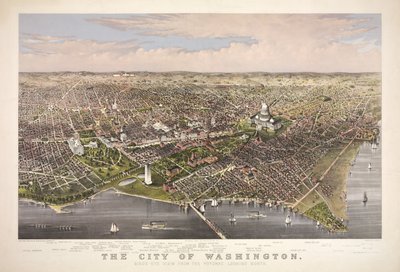 ワシントン市、パブ。 1876 作： Charles Richard Parsons