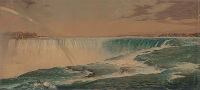 グレートフォール、ナイアガラ 作： Charles Risdon, after Frederick Edwin Church