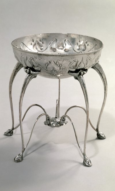 ボウル、1893-96シルバー 作： Charles Robert Ashbee