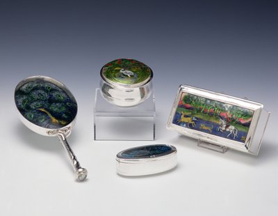 エナメル銀細工、1901-03 作： Charles Robert Ashbee