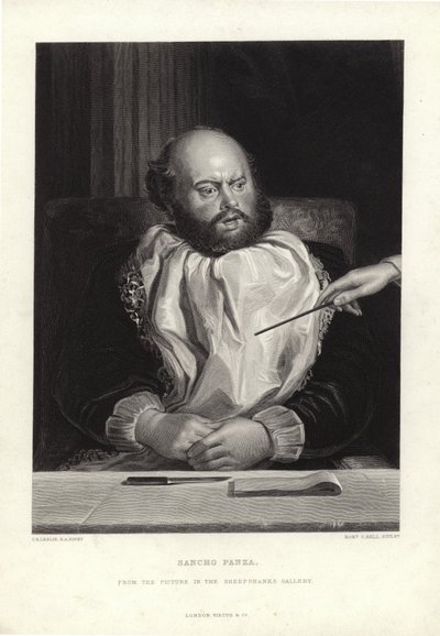 サンチョパンザ 作： Charles Robert Leslie