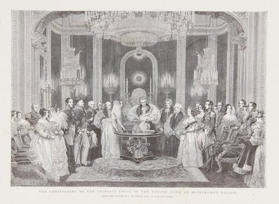 ヴィクトリア王女の洗礼式 作： Charles Robert Leslie